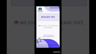 Resume Tip #13: ATS Hack: Profile Image = ATS Error ❌#atsresume #careertips #jobsearchtips