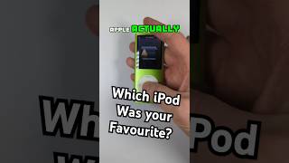 iPods came in so many different shapes and sizes. Which was your favourite? #ipod #apple #tech