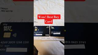BEST BUY CARD #ytshortvideo #bestbuycard