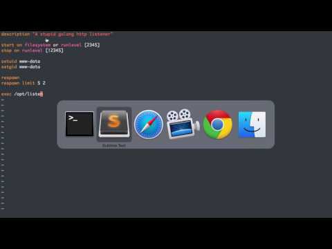 Process Monitoring with Upstart