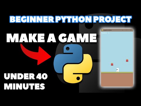 Beginner Python Project - Make a Game in Under an Hour