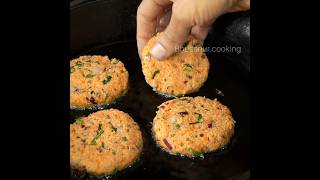 Masoor dal tikki| Red lentils patties #shorts #patties #youtubeshorts