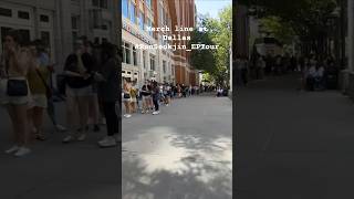 Jin Dallas Merch line #RUNSEOKJIN_epTOUR_US#RUNSEOKJIN_EP_TOUR_Dallas#방탄소년단진#진#JIN#ジン#jin_tour_US