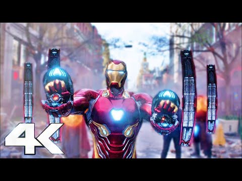 Iron Man NanoTech Suit Up Scene - Iron Man Mark 50 Suit Up | Avengers Infinity War (2018)