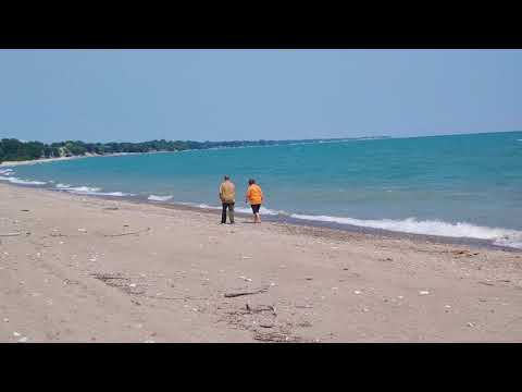 Beach off of Lake Michigan in Kenosha Wisconsin!!!