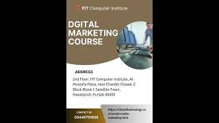 Best Digital Marketing Course In Rawalpindi & Islamabad