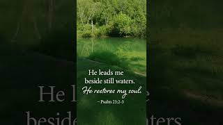 #Godspeace #Psalms23 #JesusisRest
