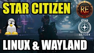 STAR CITIZEN on LINUX | WAYLAND!