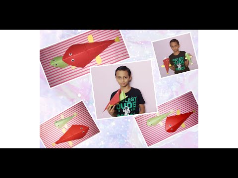 Moving Fish | Moving Paper Fish | Moving Fish Craft | Moving Fish for kids| Kids Paper Craft | Craft