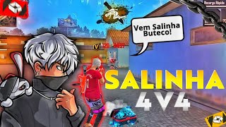 💎FREE FIRE AO VIVO💎x1 dos crias💎SALINHA 4V4💎VEM JOGA SALINHA💎
