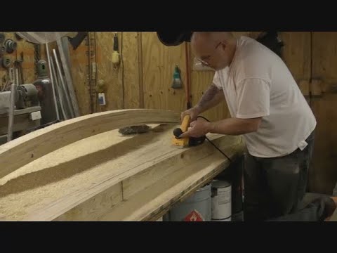 Argonaut Jr   Cutting and Laminating Wood for the Submarine
