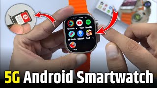 Best Camera Android Smartwatch With 5G Sim Card India | Techz Track