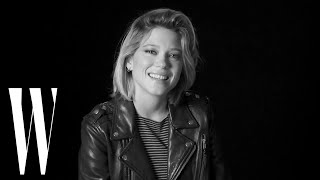 Lea Seydoux on Blue is the Warmest Color, Love Scenes, and Marlon Brando | Screen Tests | W magazine