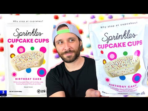 Sprinkles Birthday Cake Cupcake Cups Review