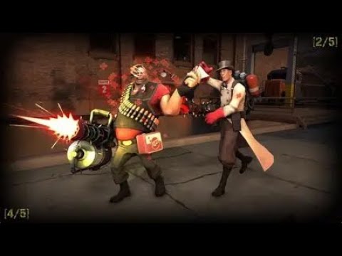 playing team fortress 2:)