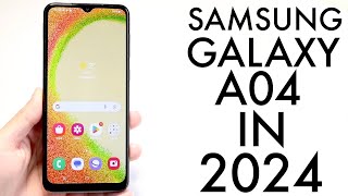 Samsung Galaxy A04 In 2024! (Still Worth It?) (Review)