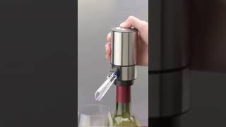 smart gadgets Creative Automatic Wine Decanter Aerator Pourer 😎🤩😱 #smartgadgets #gadegets #shorts