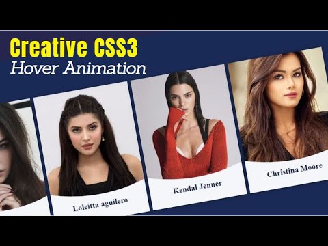 CSS image hover animation (HTML & CSS )