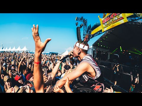 横浜レゲエ祭でゼンダマン鬼ボス (再UP)