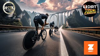 Zwift - DTC Kilos TTT: WTRL Team Time Trial - Zone 22 (LATTE) on Volcano Flat in Watopia