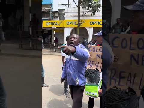 We Don't Want You Here! Furious Protestors Confront Ruto