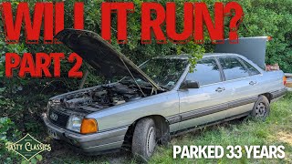BOSCH K-JETRONIC NIGHTMARE! Can I Fix My 1982 AUDI 100 After Sitting For 33 YEARS?!