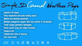 Simple 3D Carousel Wordpress Plugin | Codecanyon Scripts and Snippets