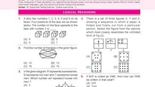 NSO 2019 Sample Paper for Class 8