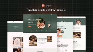 Spabes - Health & Beauty Website Template / Build a Beautiful Spa Website with Ease