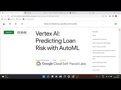 Vertex AI Predicting Loan Risk with AutoML | Qwiklabs