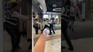Greggs shoplifter physically restrained by two security guards