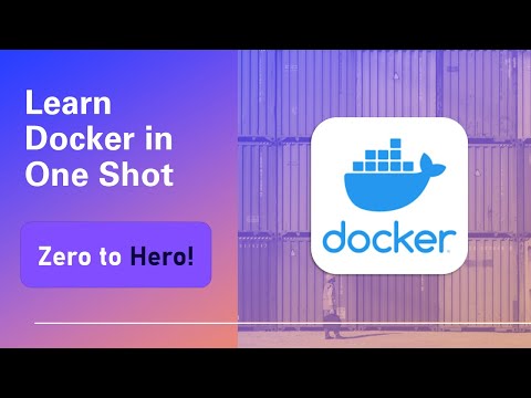 Docker Tutorial for Beginners - learn docker in 20 minutes