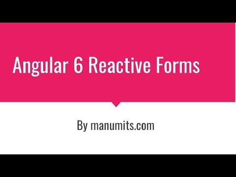 Angular6 reactive forms call +917386777822 for training callroom/online