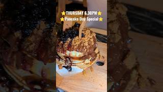 UNDEFEATED PANCAKE & MILKSHAKE CHALLENGE ⭐ PANCAKE DAY SPECIAL ⭐ #pancake #foodchallenge #manvsfood