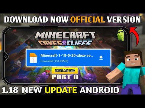 MineCraft 1.18.0 official download! | No clickbait | 100% original | PxQ Gaming