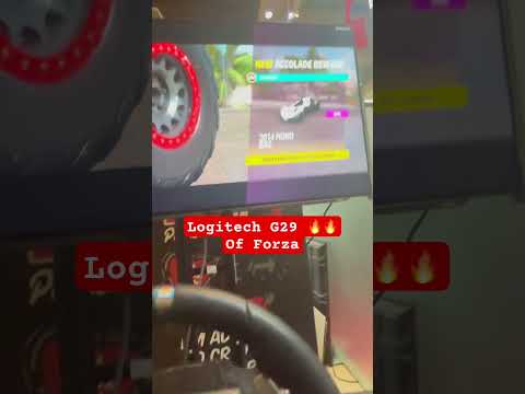 Logitech G29 - on forza horizon 5 #gaming #g29 #923