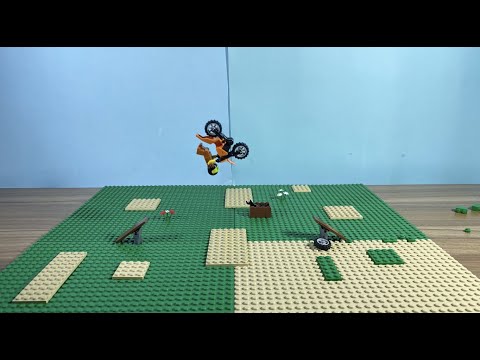 Dirt Bike Jump - Animation Challenge Entry