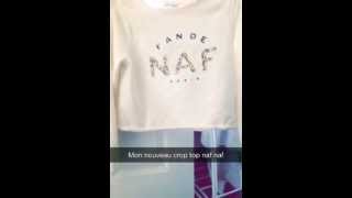 Mon crop top Naf Naf