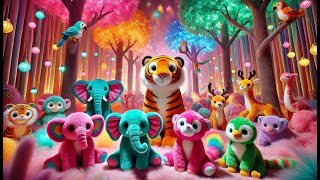 🐯 Jungle Friends Sing Along🚀 Little Space Travel