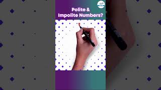 What are Polite and Impolite Numbers? | #shorts #positiveintegers #politenumbers #mathtipsandtricks
