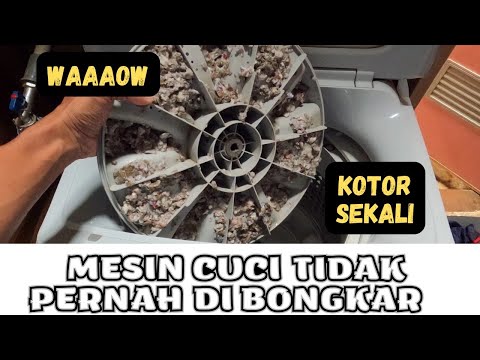 Cara Buka Bersihkan Mesin Cuci