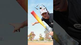 I Swung THE -5 “Hype Fire” and ALMOST Hit a Drone #baseball @HeadbangerSports