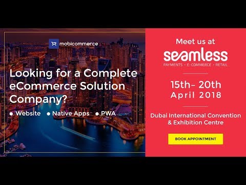 Meet Mobicommerce at Seamless Expo, Dubai