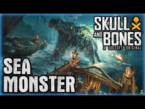 Skull and Bones ⚓ Kuharibu Sea Monster Fight! #UbisoftPartner