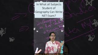 In What all Subjects Student of Geography Can Write NET Exam #ugcgeography #mageography
