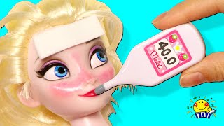 【アナと雪の女王】エルサがお熱！アナの料理で元気にしよう♩