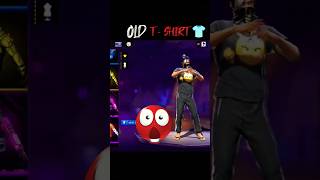 FREE FIRE OLD  T- SHIRT 👕   #shortsfeed #freefire #mrhacker