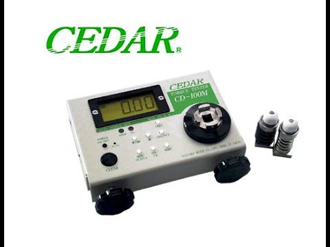 誌成貿易股份 CEDAR CD-100M /CD-10M|扭力測試機/扭力校正器
