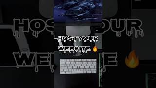 how to host website free 🤔   #coding #youtubeshorts #youtube #technology #future #shorts