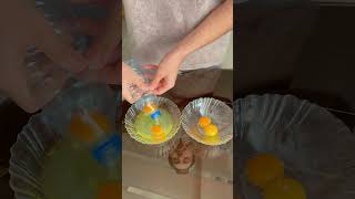 Separate Egg Yolks with Just a Water Bottle!You Wont Believe It😲#tutorial #egg #egghack #lifehacks